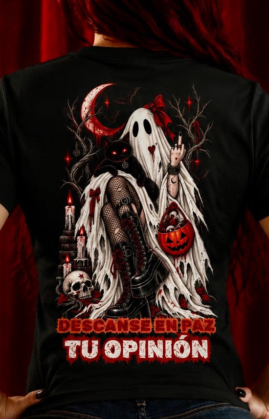 Descance en Paz Tu Opinion T-shirt