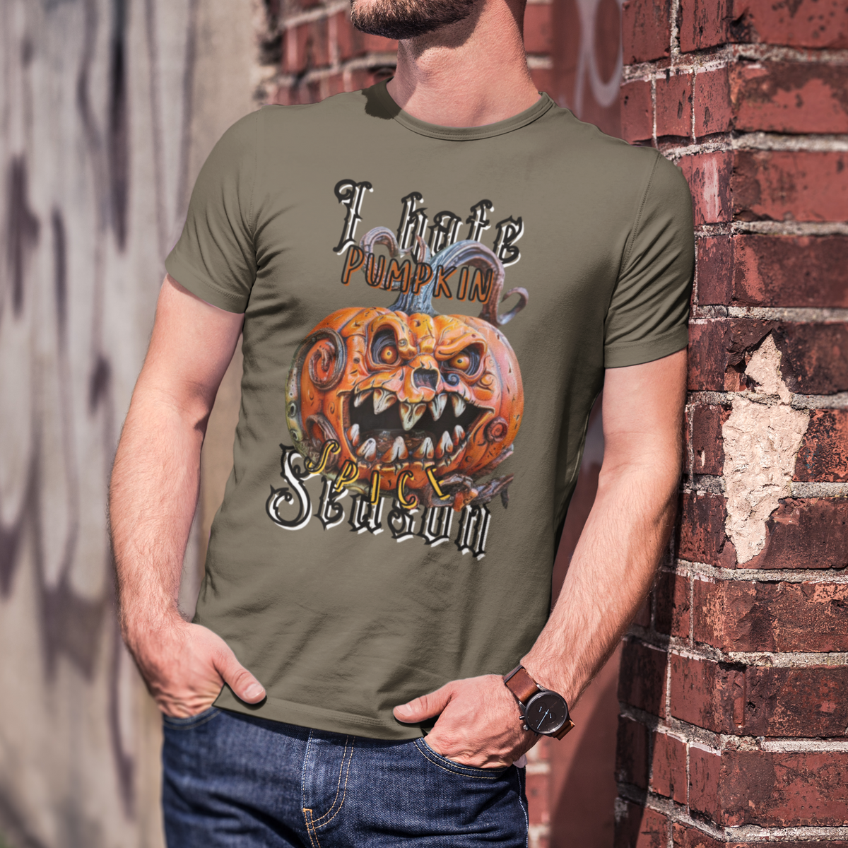 I Hate Pumpkin Spice Season Shirt, Funny Pumpkin Spice Shirt, Sarcastic Pumpkin Spice, Fall Shirt, Halloween, Thanksgiving, Fall Coffee
